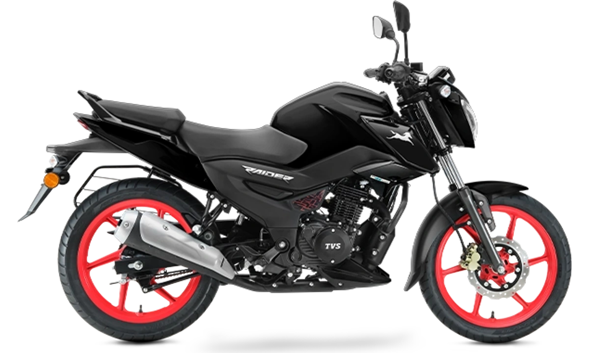 TVS Raider 125 Wicked Black