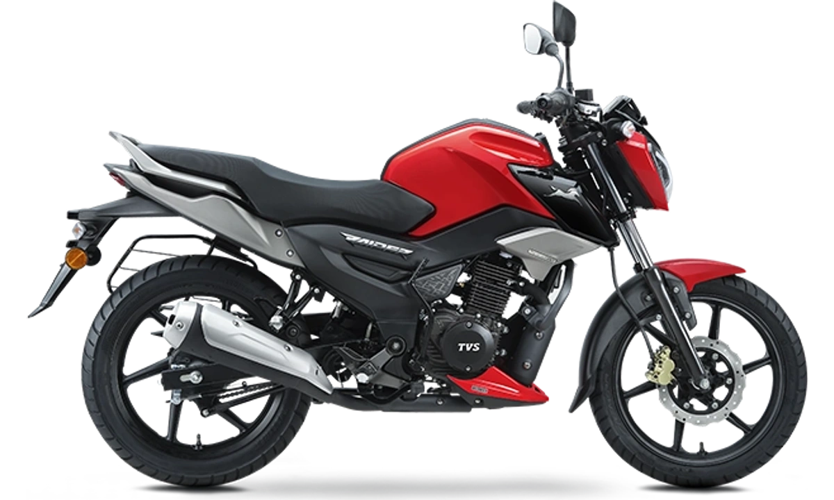 TVS Raider 125 Striking Red