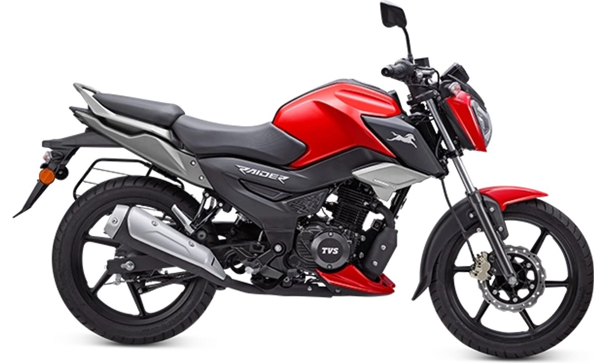 TVS Raider 125 Striking Red