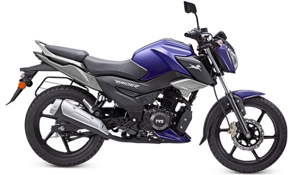 TVS Raider 125 Blazing Blue