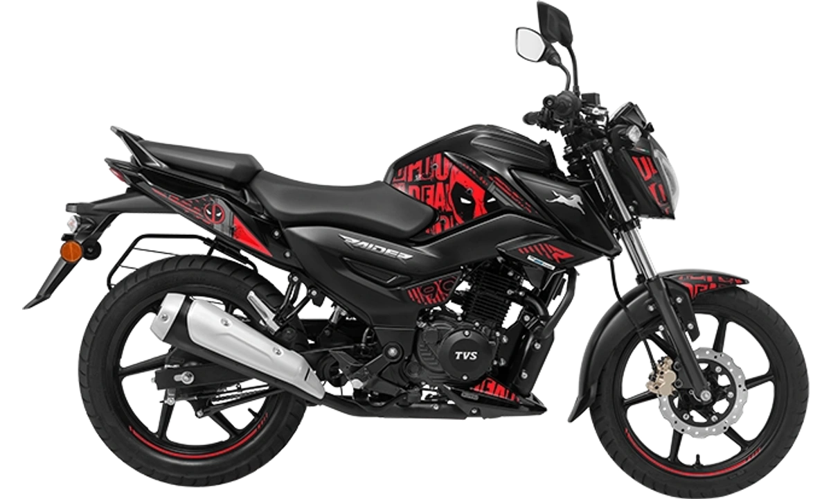 TVS Raider 125 Deadpool