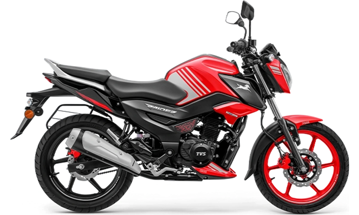 TVS Raider 125 Red