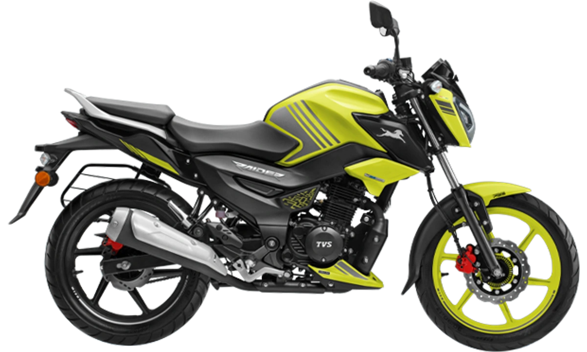 TVS Raider 125 Nitro Green
