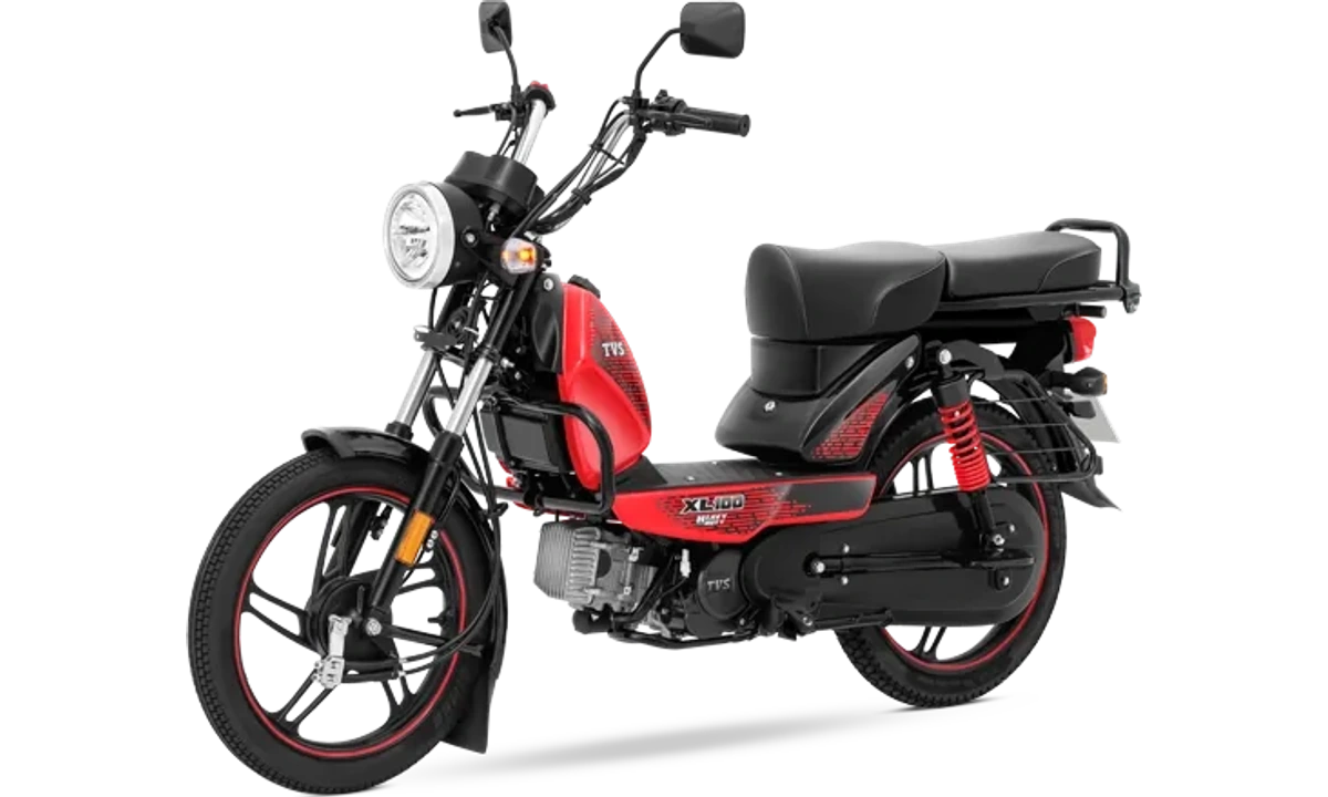 TVS XL100 Red