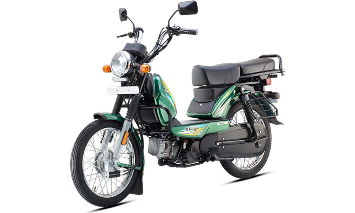 TVS XL100 Green