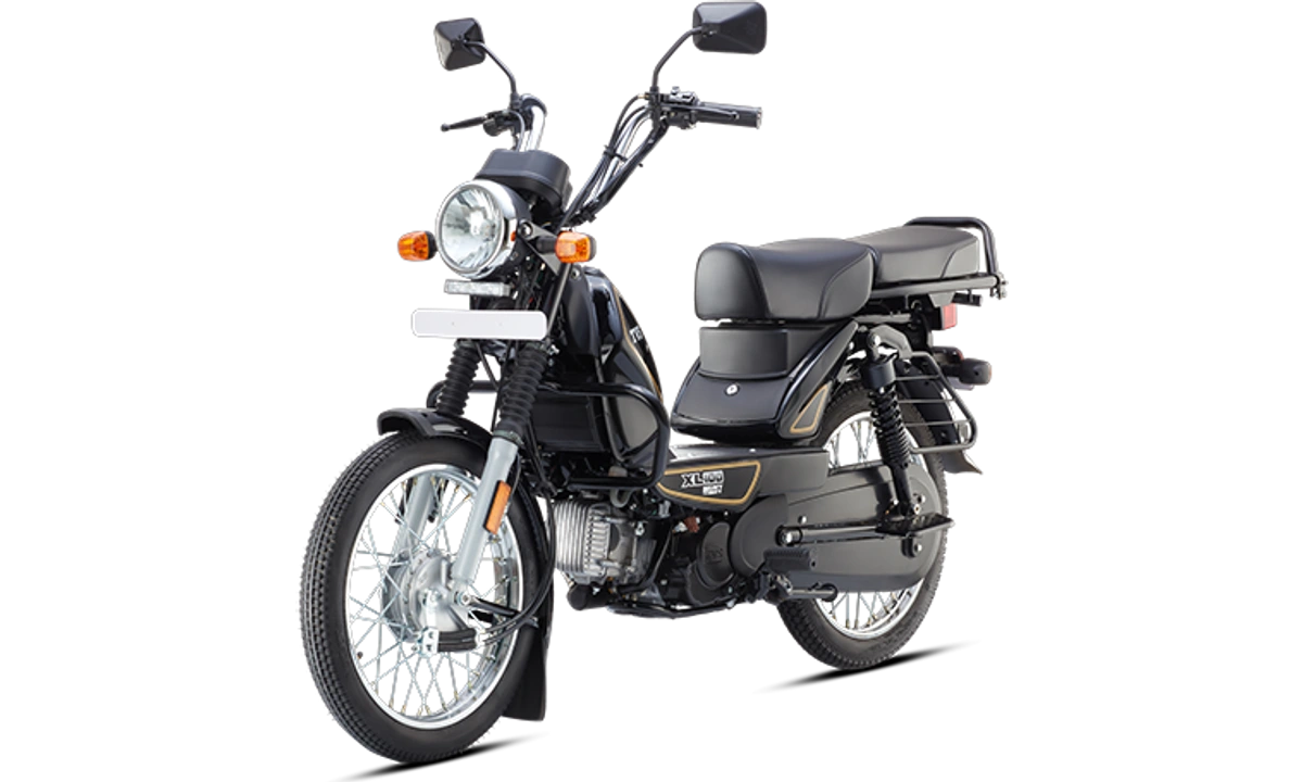 TVS XL100 Matte Black
