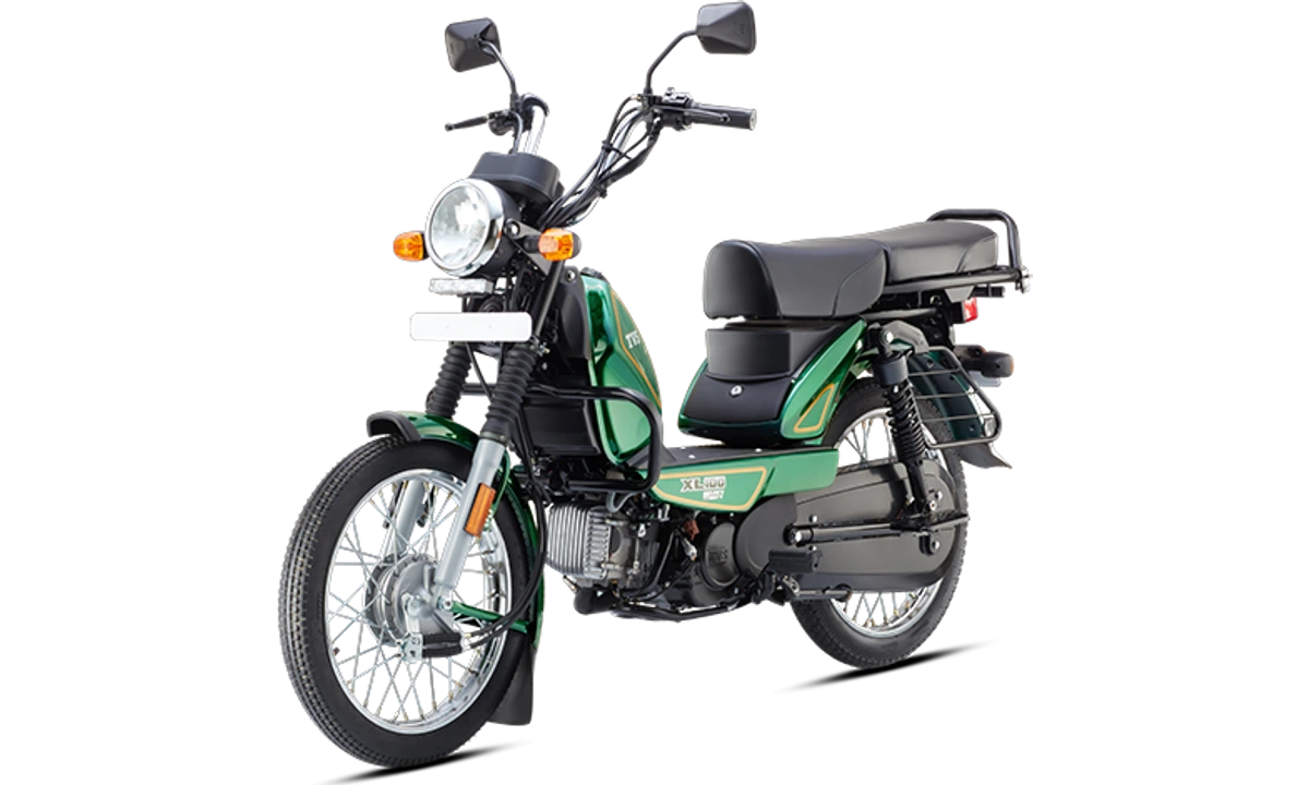 TVS XL100 Green