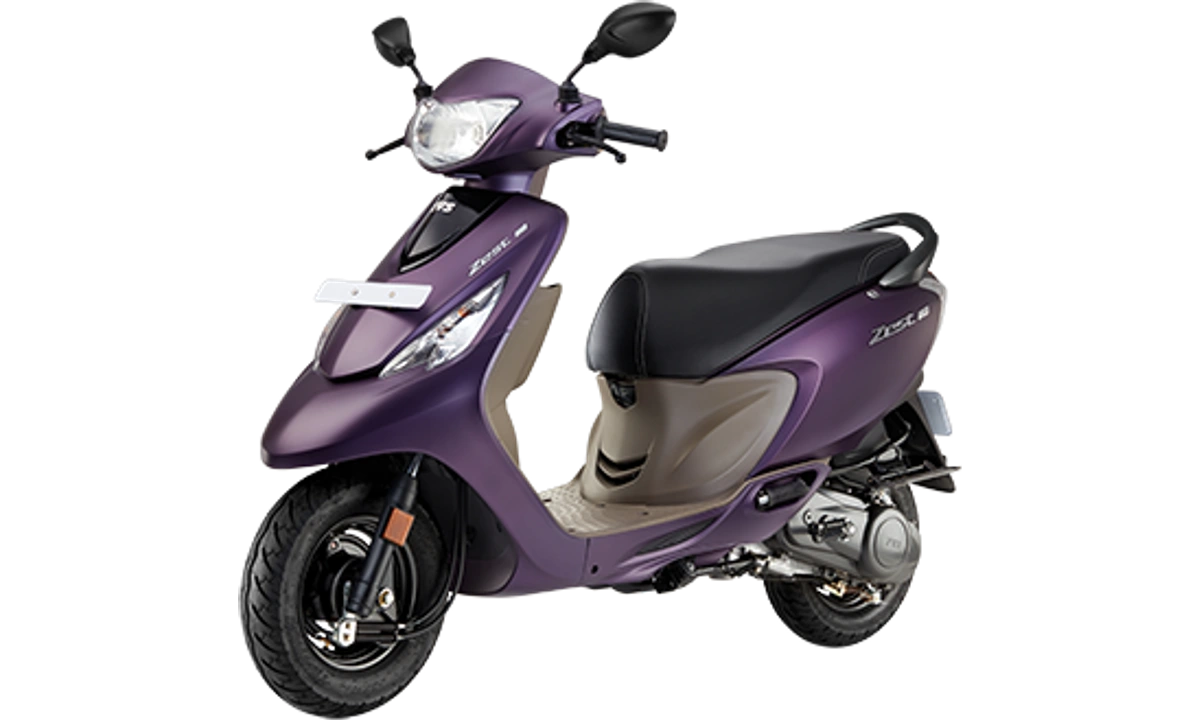 TVS Zest 110 Purple