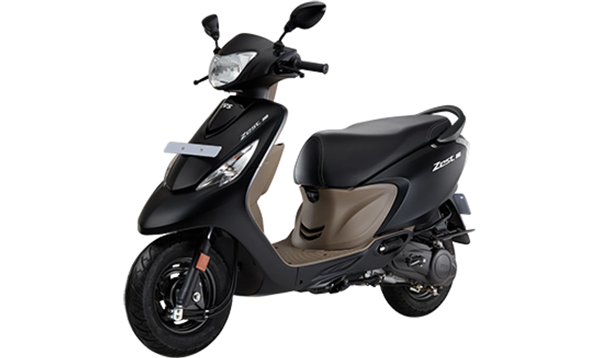 TVS Zest 110 Matte Black
