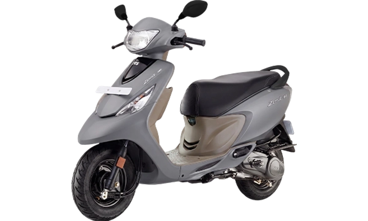 TVS Zest 110 Titanium Grey