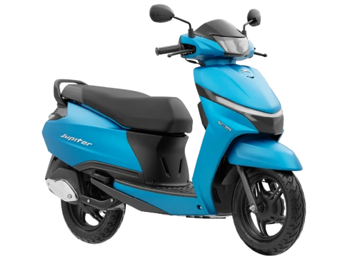 TVS Jupiter Dawn Blue Matte
