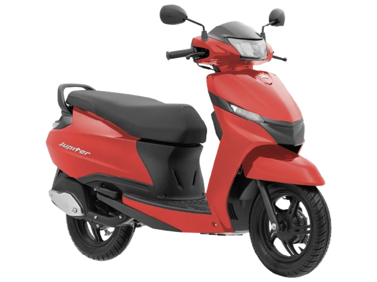 TVS Jupiter Meteor Red Gloss