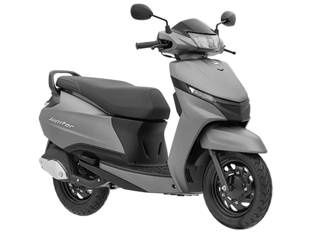 TVS Jupiter Titanium Grey Matte