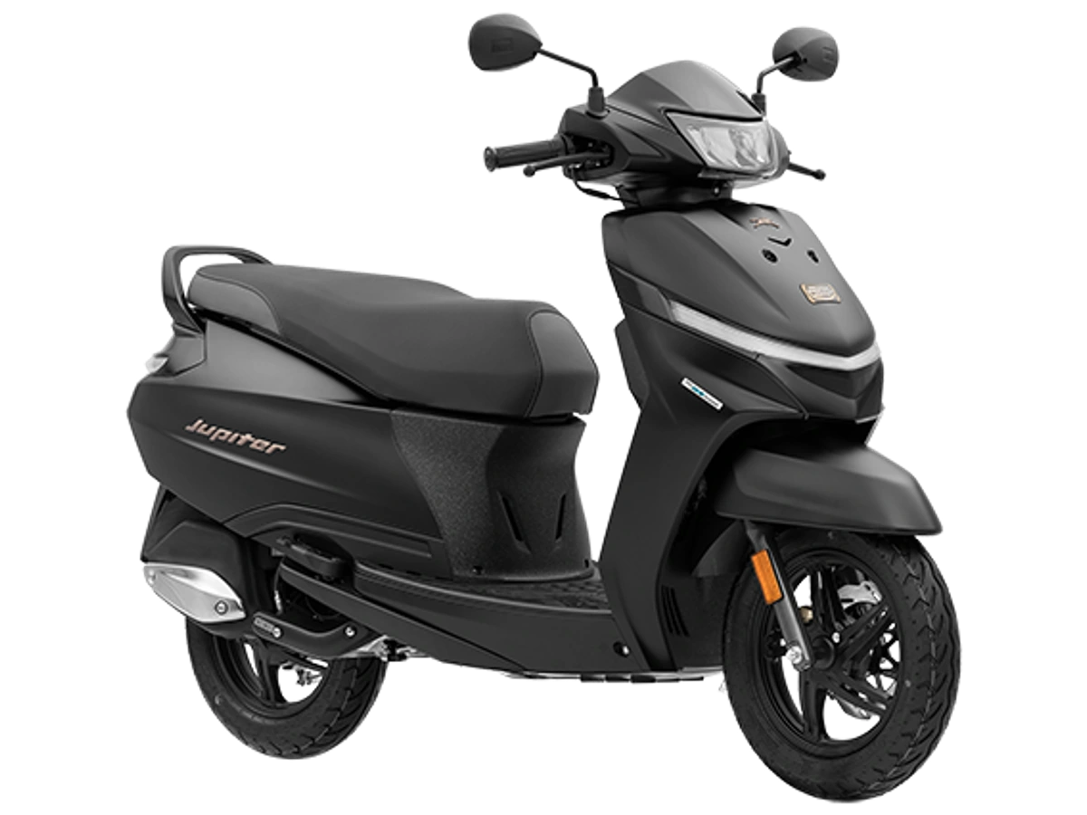TVS Jupiter Stardust Black