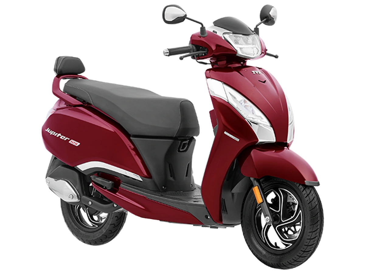 TVS Jupiter 125 Elegant Red