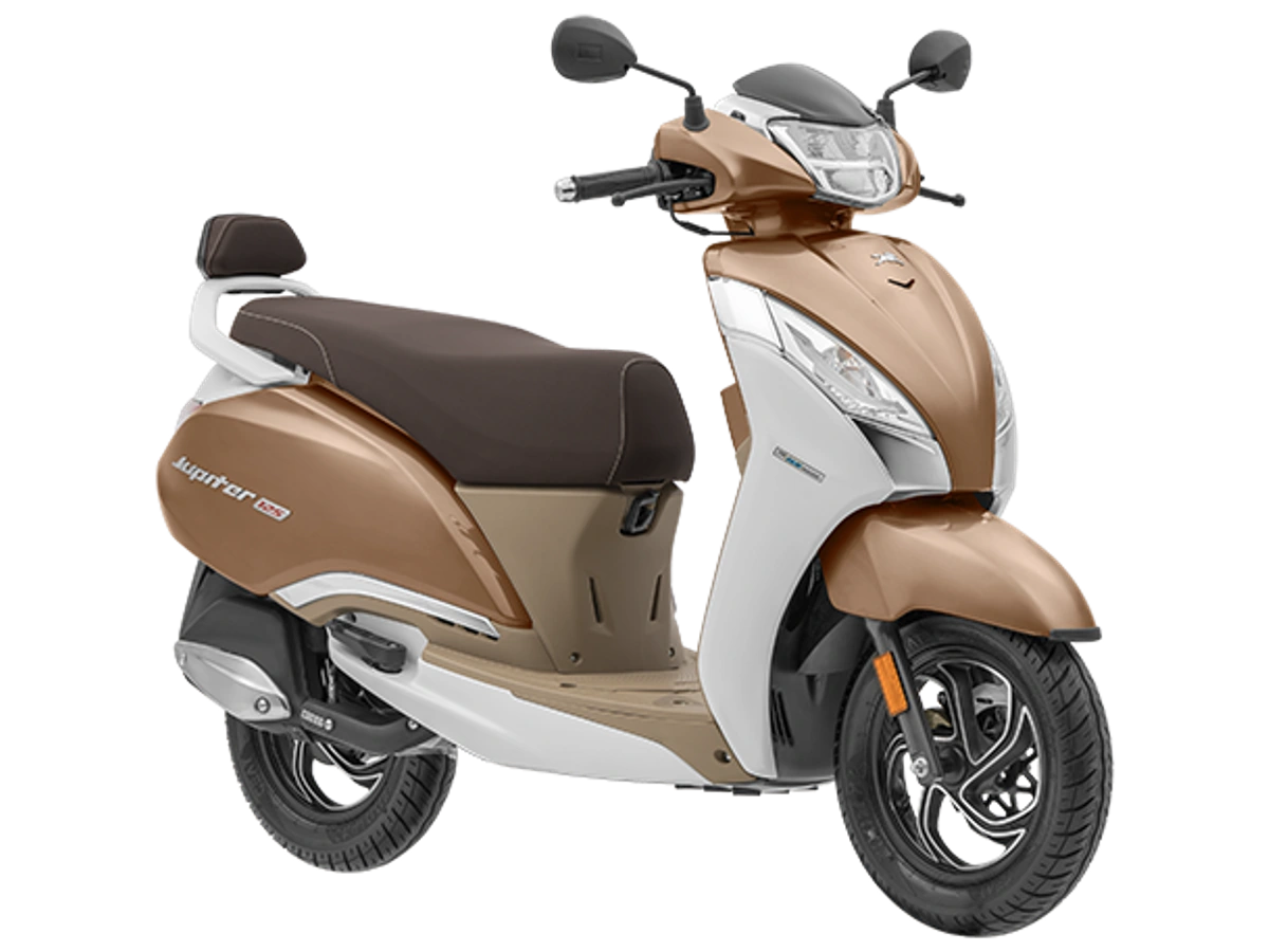 TVS Jupiter 125 Ivory Brown