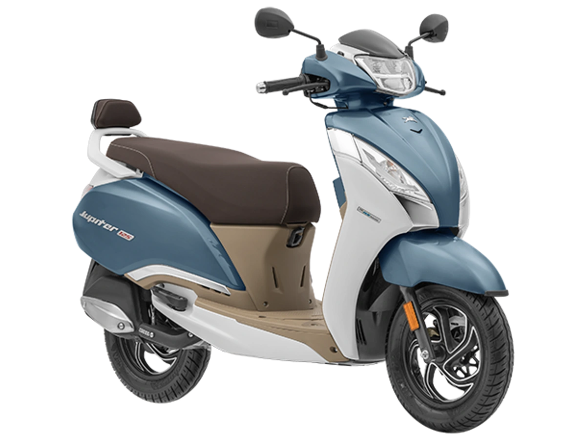 TVS Jupiter 125 Ivory Grey
