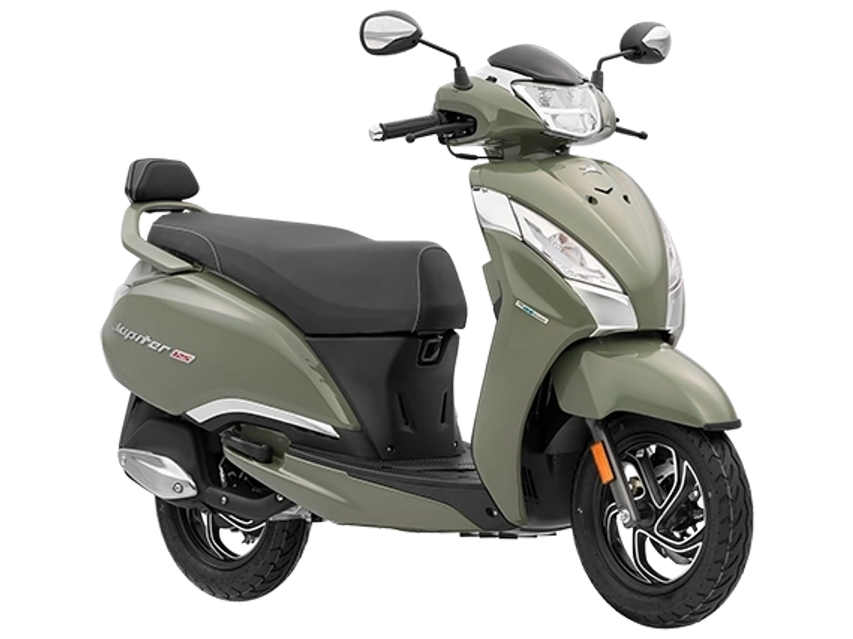 TVS Jupiter 125 Elite Green