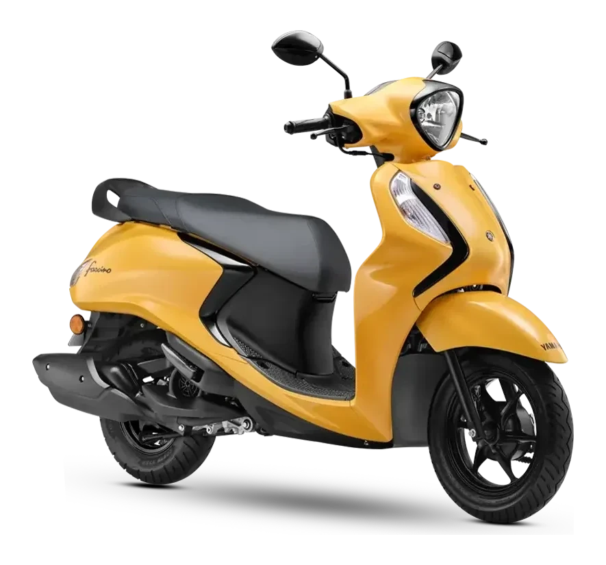 YAMAHA Fascino 125 Fi Hybrid New Yellow Cocktail