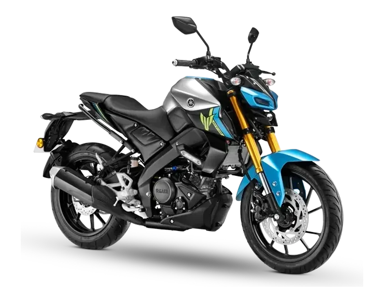 YAMAHA MT-15 V2 Metallic Silver Cyan