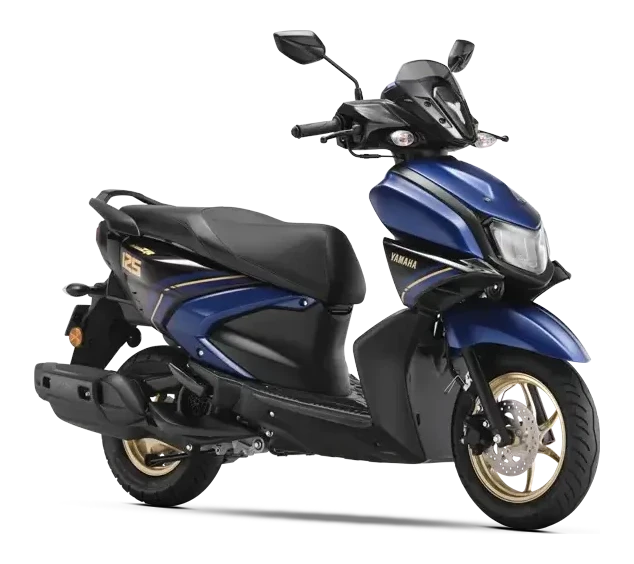 YAMAHA RayZR 125 Fi Hybrid Disc · Dark Matte Blue