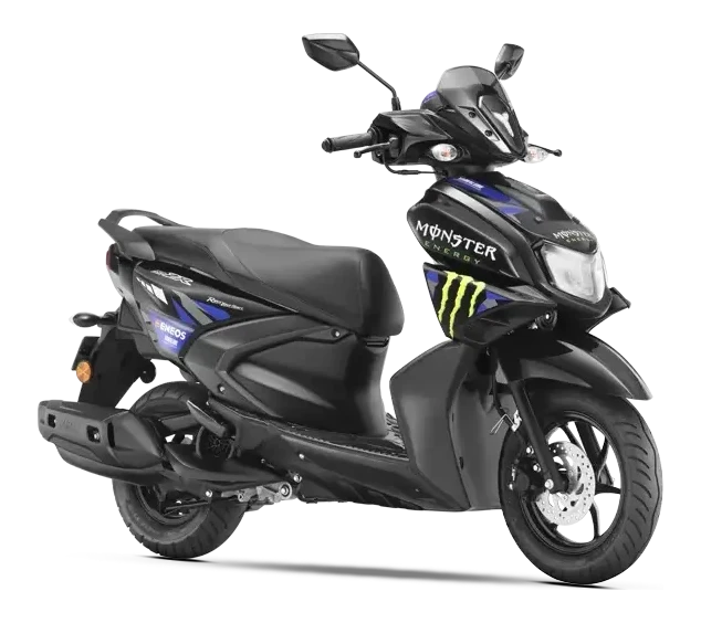 YAMAHA RayZR 125 Fi Hybrid Drum · Metallic Black