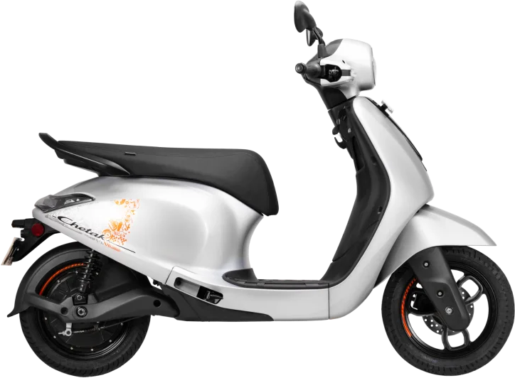 CHETAK C25 Moon Light Silver