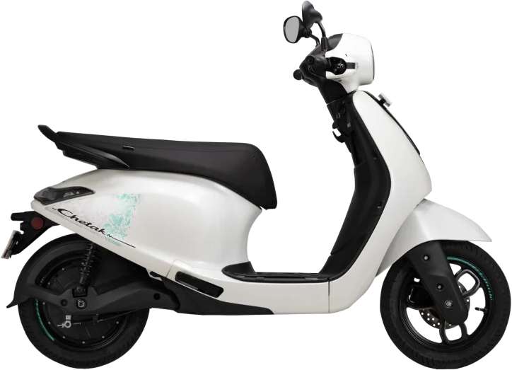 CHETAK C25 Classic White