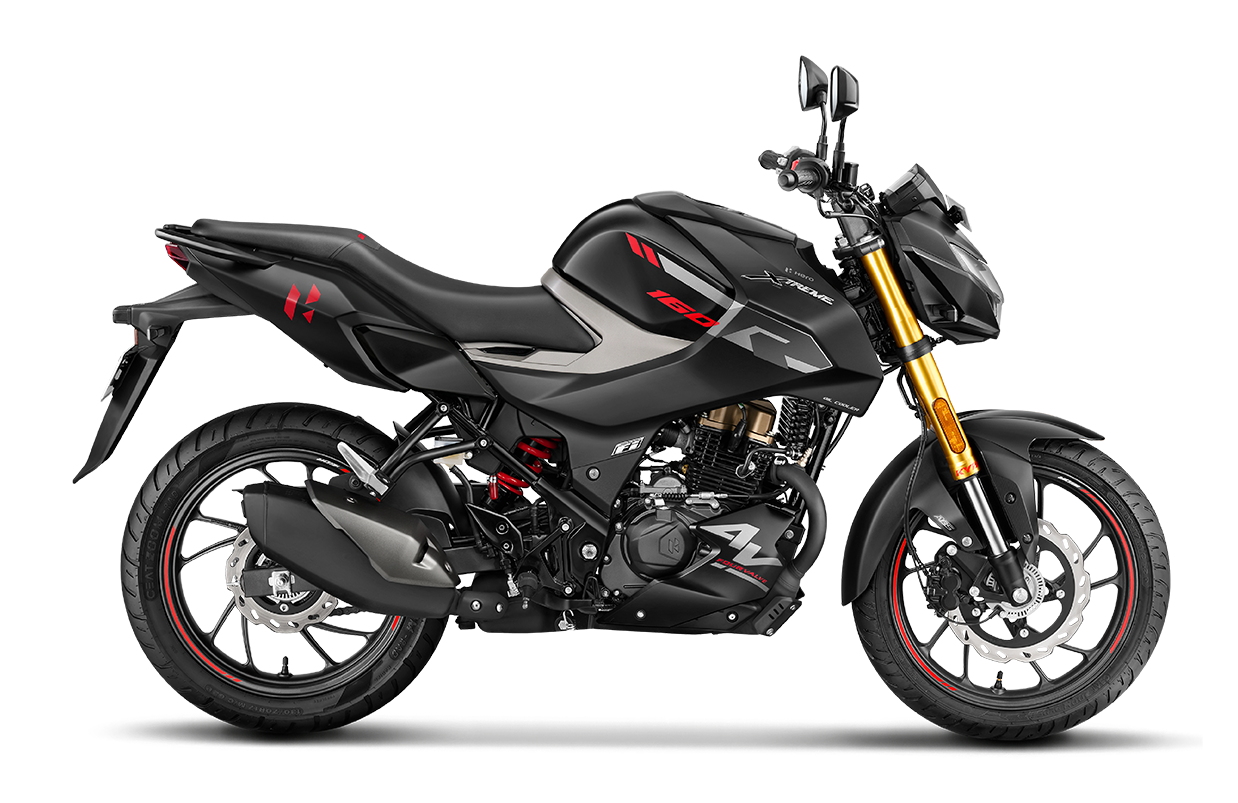 HERO Xtreme 160R 4V Stealth Black
