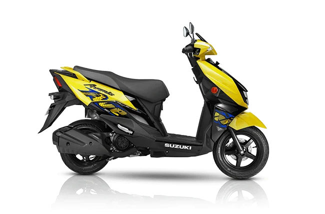SUZUKI Avenis 125 Champion Yellow No. 2 / Glossy Sparkle Black