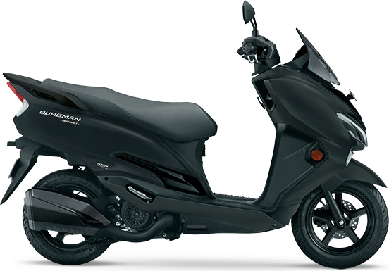 SUZUKI Burgman Street 125 Metallic Matte Black No. 2