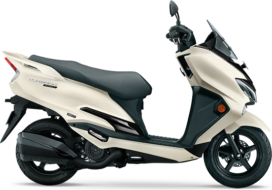 SUZUKI Burgman Street 125 Pearl Grace White