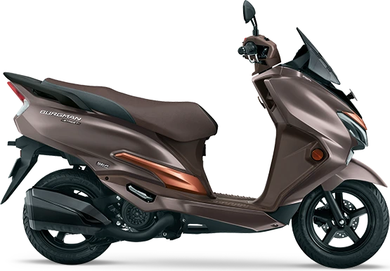 SUZUKI Burgman Street 125 Metallic Royal Bronze / Metallic Matte Luxe Copper